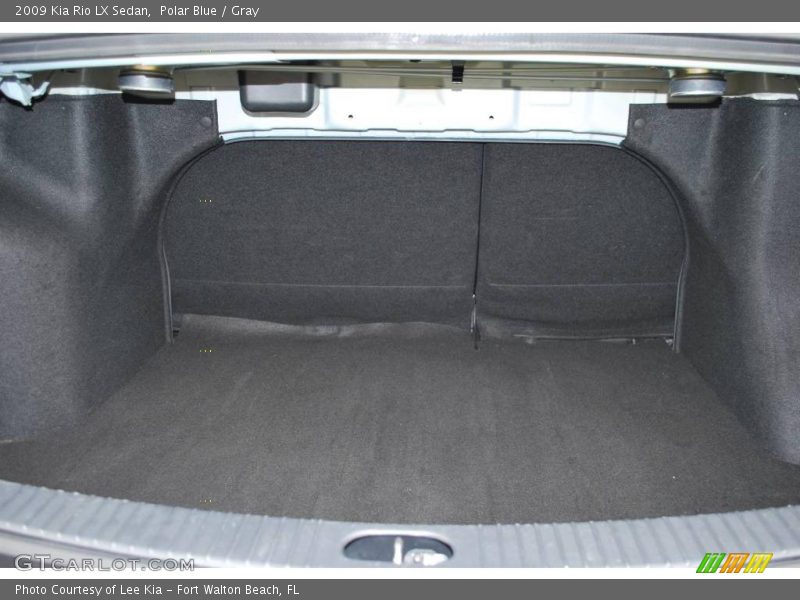 Polar Blue / Gray 2009 Kia Rio LX Sedan