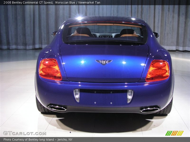 Moroccan Blue / Newmarket Tan 2008 Bentley Continental GT Speed