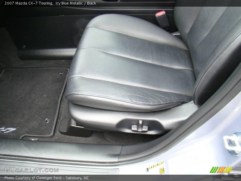 Icy Blue Metallic / Black 2007 Mazda CX-7 Touring