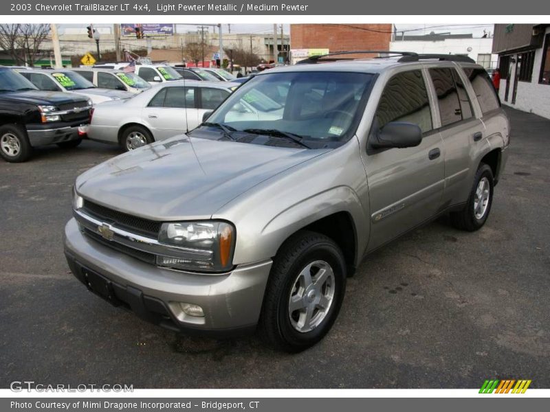 Light Pewter Metallic / Medium Pewter 2003 Chevrolet TrailBlazer LT 4x4