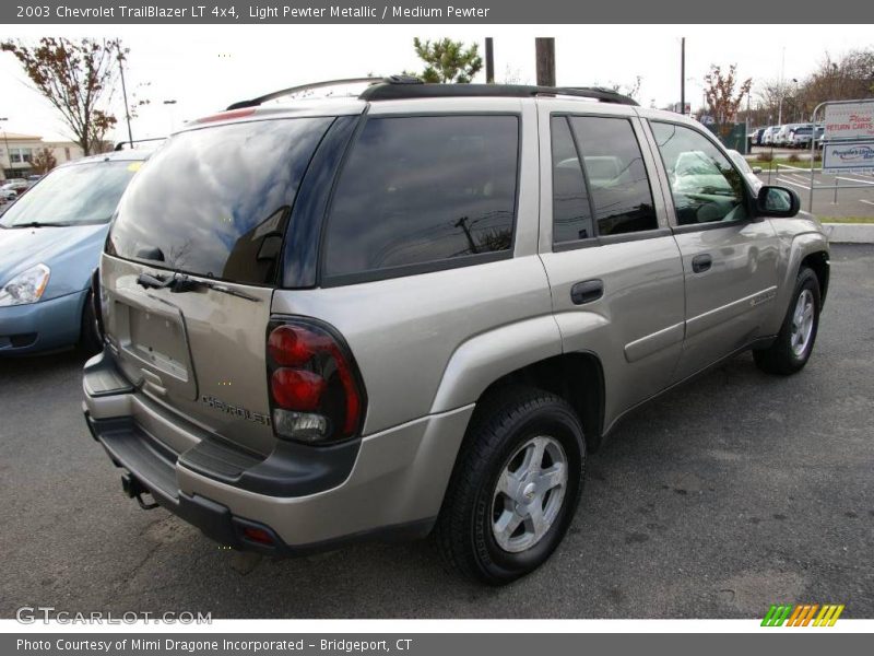 Light Pewter Metallic / Medium Pewter 2003 Chevrolet TrailBlazer LT 4x4