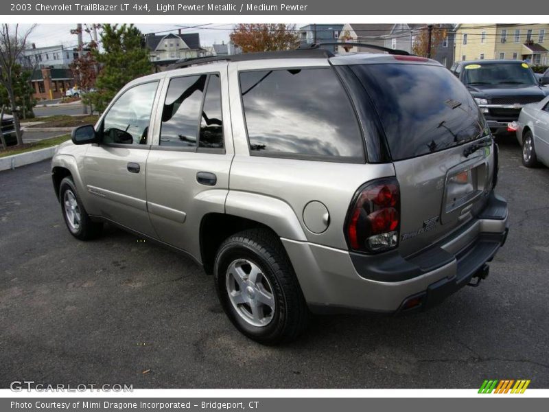 Light Pewter Metallic / Medium Pewter 2003 Chevrolet TrailBlazer LT 4x4