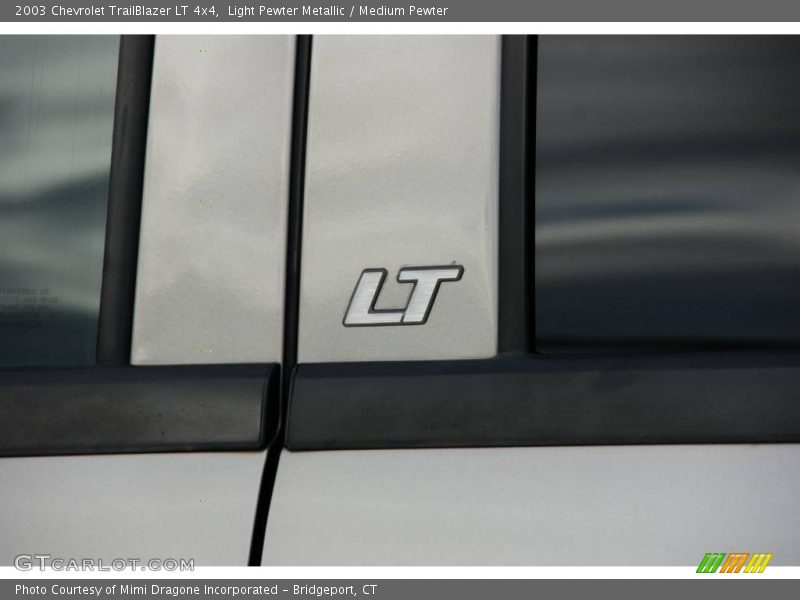 Light Pewter Metallic / Medium Pewter 2003 Chevrolet TrailBlazer LT 4x4