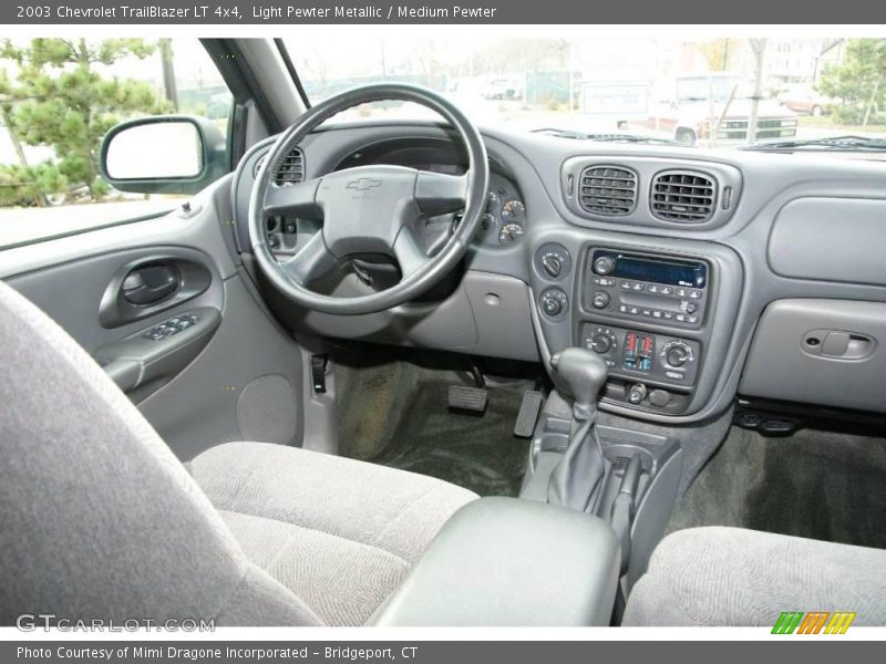 Light Pewter Metallic / Medium Pewter 2003 Chevrolet TrailBlazer LT 4x4