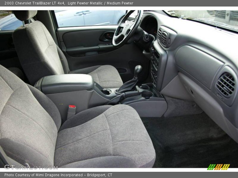 Light Pewter Metallic / Medium Pewter 2003 Chevrolet TrailBlazer LT 4x4