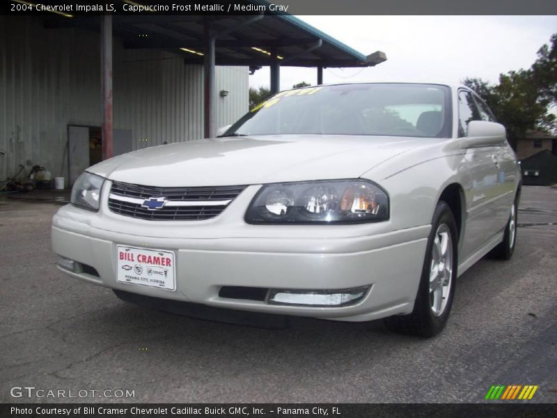 Cappuccino Frost Metallic / Medium Gray 2004 Chevrolet Impala LS