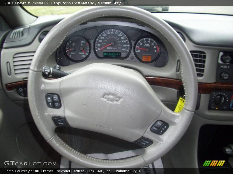 Cappuccino Frost Metallic / Medium Gray 2004 Chevrolet Impala LS