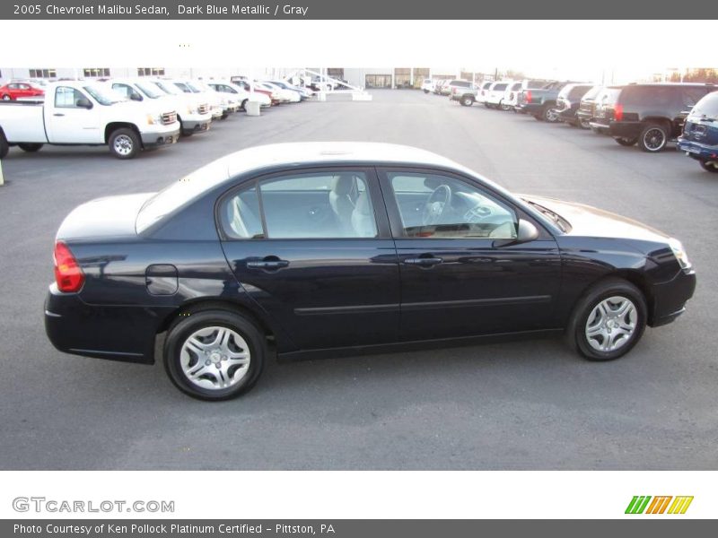 Dark Blue Metallic / Gray 2005 Chevrolet Malibu Sedan