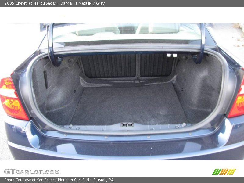 Dark Blue Metallic / Gray 2005 Chevrolet Malibu Sedan
