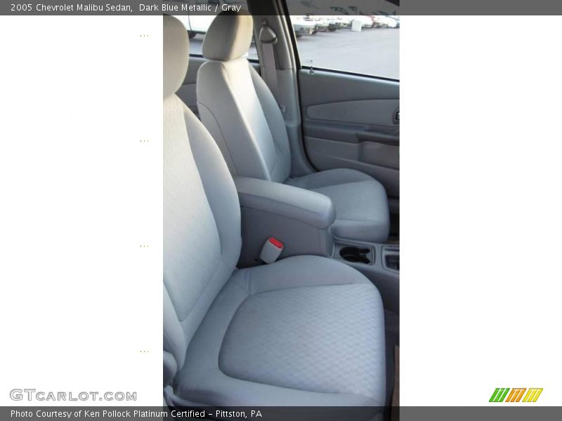 Dark Blue Metallic / Gray 2005 Chevrolet Malibu Sedan