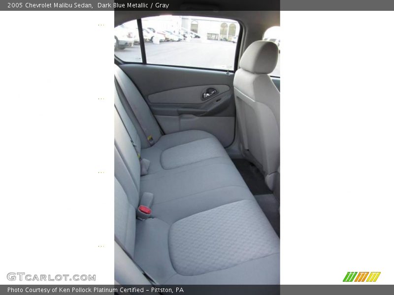 Dark Blue Metallic / Gray 2005 Chevrolet Malibu Sedan