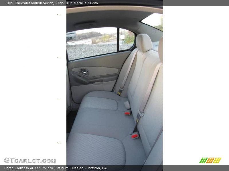 Dark Blue Metallic / Gray 2005 Chevrolet Malibu Sedan