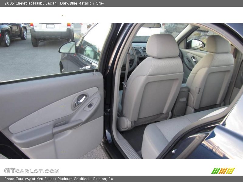 Dark Blue Metallic / Gray 2005 Chevrolet Malibu Sedan