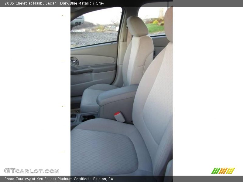 Dark Blue Metallic / Gray 2005 Chevrolet Malibu Sedan