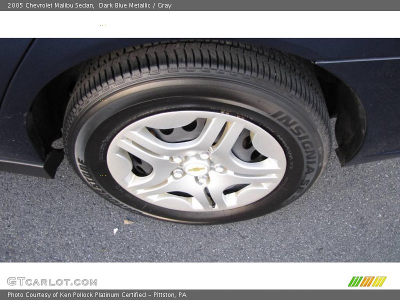 Dark Blue Metallic / Gray 2005 Chevrolet Malibu Sedan