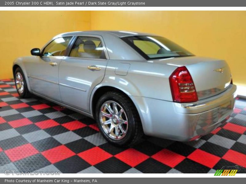 Satin Jade Pearl / Dark Slate Gray/Light Graystone 2005 Chrysler 300 C HEMI