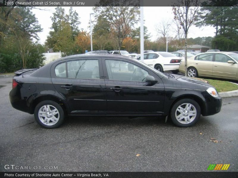 Black / Gray 2005 Chevrolet Cobalt LS Sedan