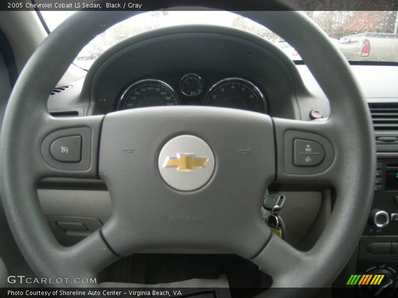 Black / Gray 2005 Chevrolet Cobalt LS Sedan