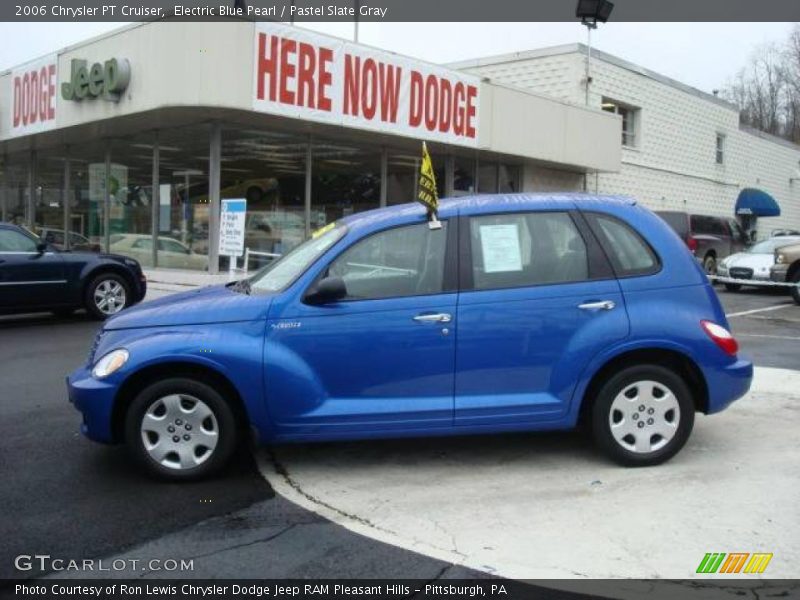 Electric Blue Pearl / Pastel Slate Gray 2006 Chrysler PT Cruiser