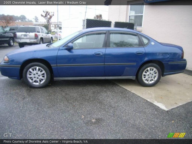 Laser Blue Metallic / Medium Gray 2005 Chevrolet Impala