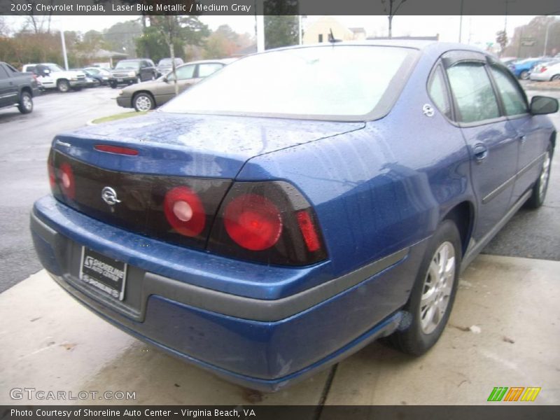 Laser Blue Metallic / Medium Gray 2005 Chevrolet Impala
