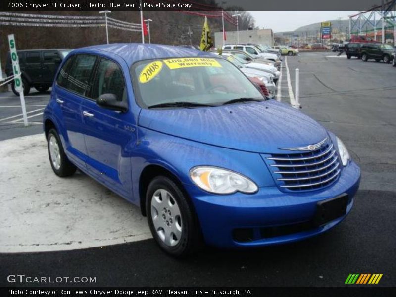 Electric Blue Pearl / Pastel Slate Gray 2006 Chrysler PT Cruiser