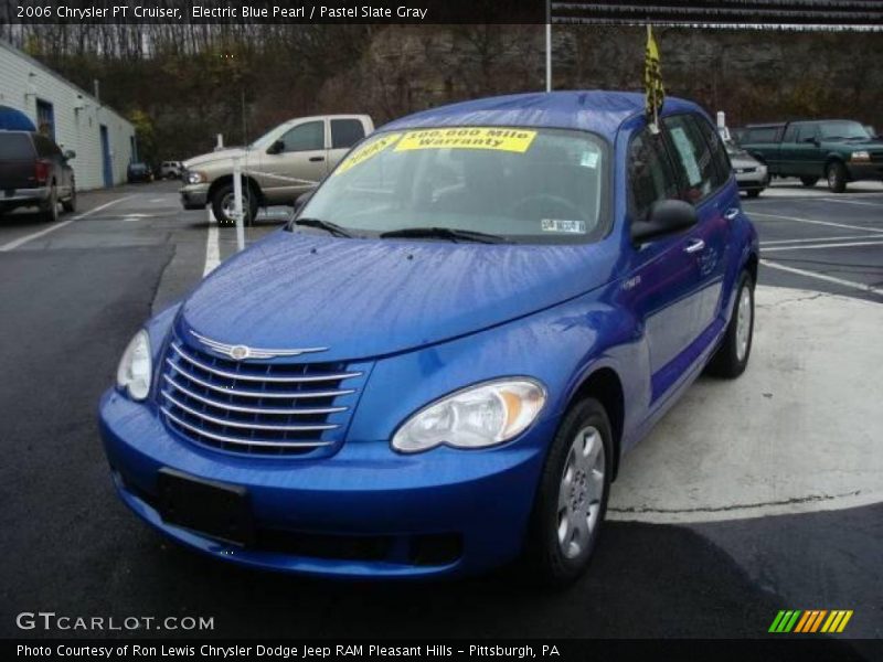 Electric Blue Pearl / Pastel Slate Gray 2006 Chrysler PT Cruiser
