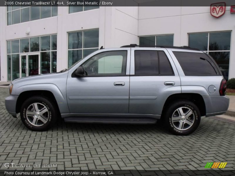 Silver Blue Metallic / Ebony 2006 Chevrolet TrailBlazer LT 4x4