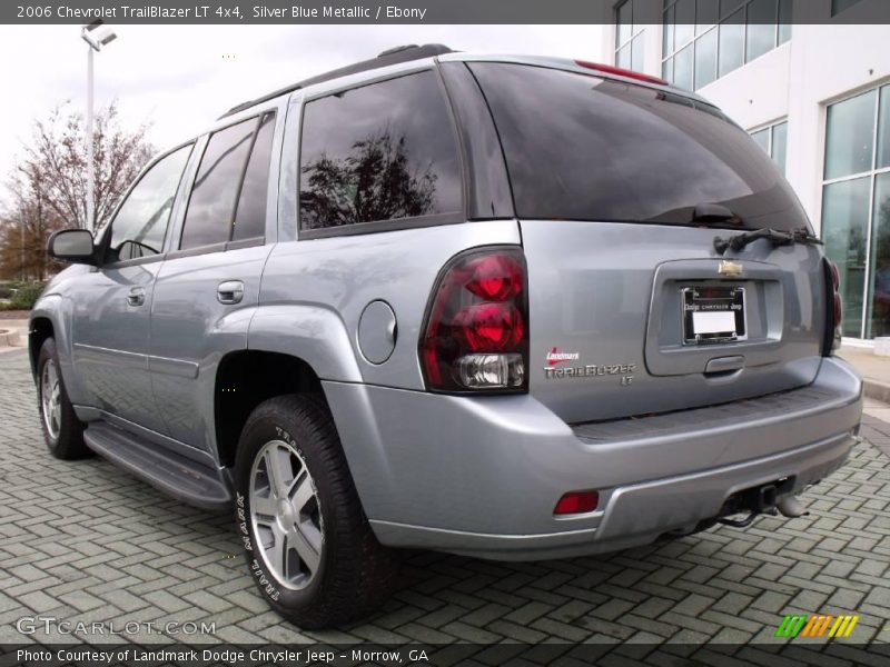 Silver Blue Metallic / Ebony 2006 Chevrolet TrailBlazer LT 4x4