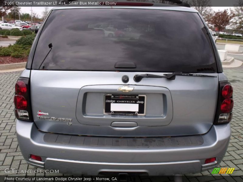Silver Blue Metallic / Ebony 2006 Chevrolet TrailBlazer LT 4x4