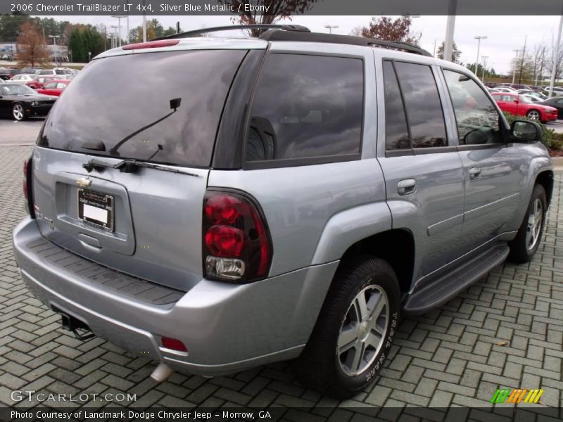 Silver Blue Metallic / Ebony 2006 Chevrolet TrailBlazer LT 4x4