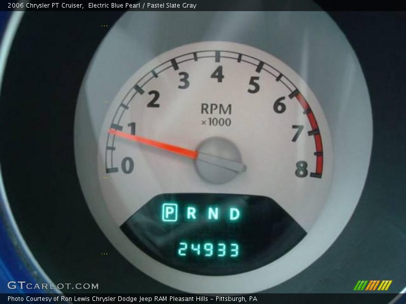 Electric Blue Pearl / Pastel Slate Gray 2006 Chrysler PT Cruiser