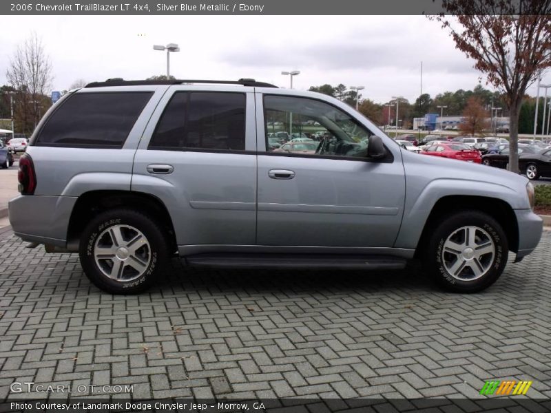 Silver Blue Metallic / Ebony 2006 Chevrolet TrailBlazer LT 4x4