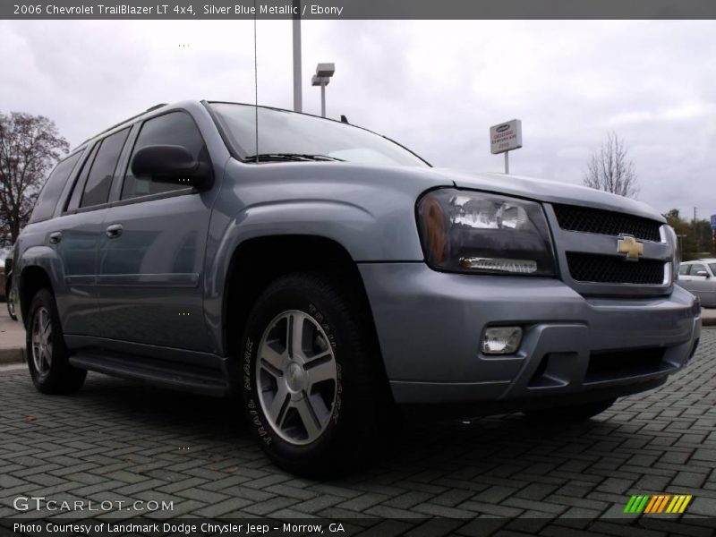 Silver Blue Metallic / Ebony 2006 Chevrolet TrailBlazer LT 4x4