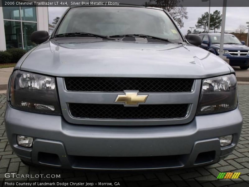 Silver Blue Metallic / Ebony 2006 Chevrolet TrailBlazer LT 4x4