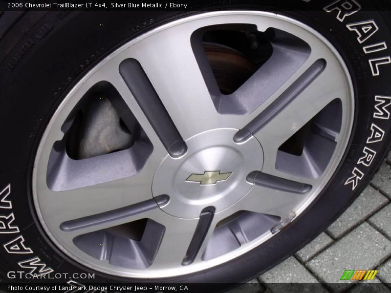 Silver Blue Metallic / Ebony 2006 Chevrolet TrailBlazer LT 4x4