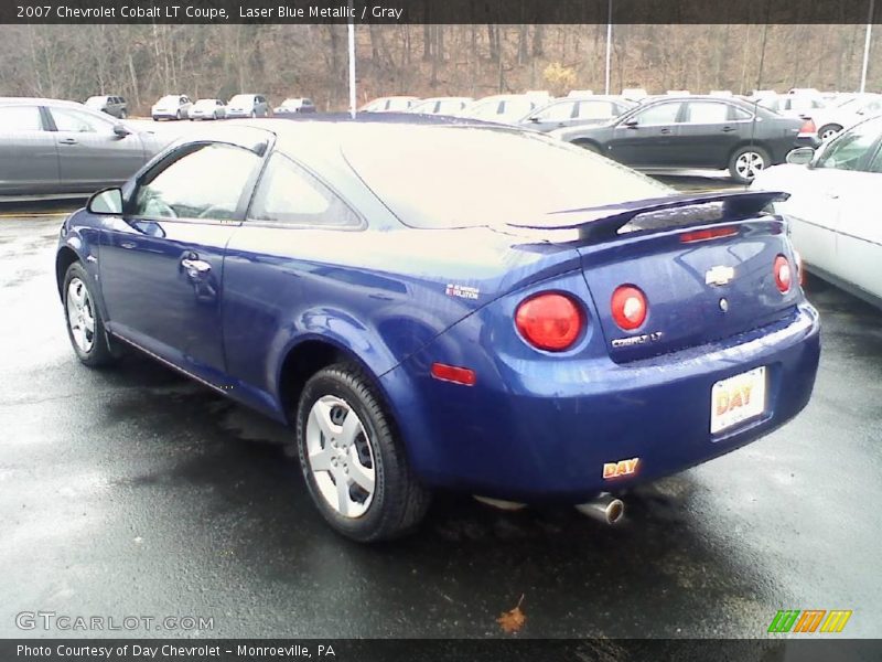 Laser Blue Metallic / Gray 2007 Chevrolet Cobalt LT Coupe