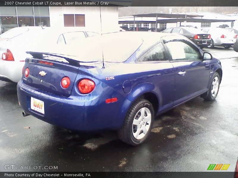 Laser Blue Metallic / Gray 2007 Chevrolet Cobalt LT Coupe