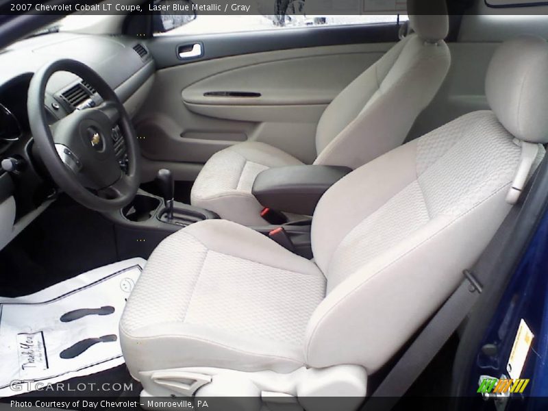 Laser Blue Metallic / Gray 2007 Chevrolet Cobalt LT Coupe