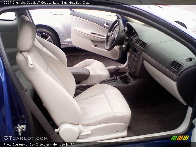 Laser Blue Metallic / Gray 2007 Chevrolet Cobalt LT Coupe