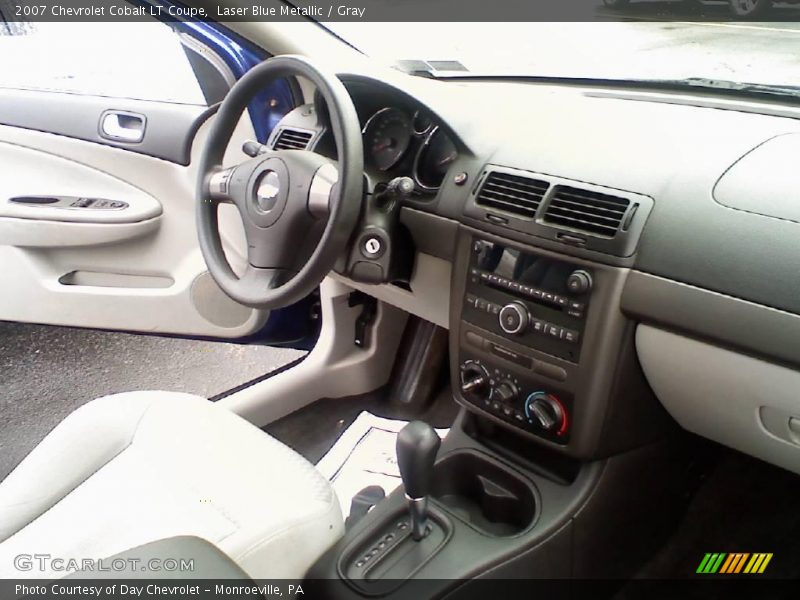 Laser Blue Metallic / Gray 2007 Chevrolet Cobalt LT Coupe