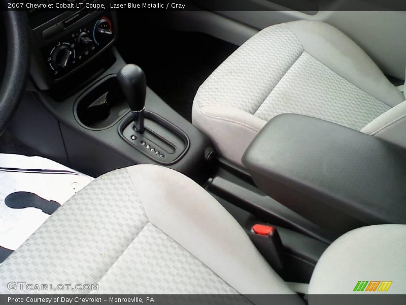 Laser Blue Metallic / Gray 2007 Chevrolet Cobalt LT Coupe