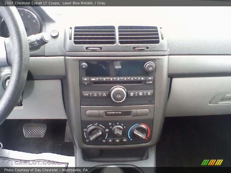 Laser Blue Metallic / Gray 2007 Chevrolet Cobalt LT Coupe