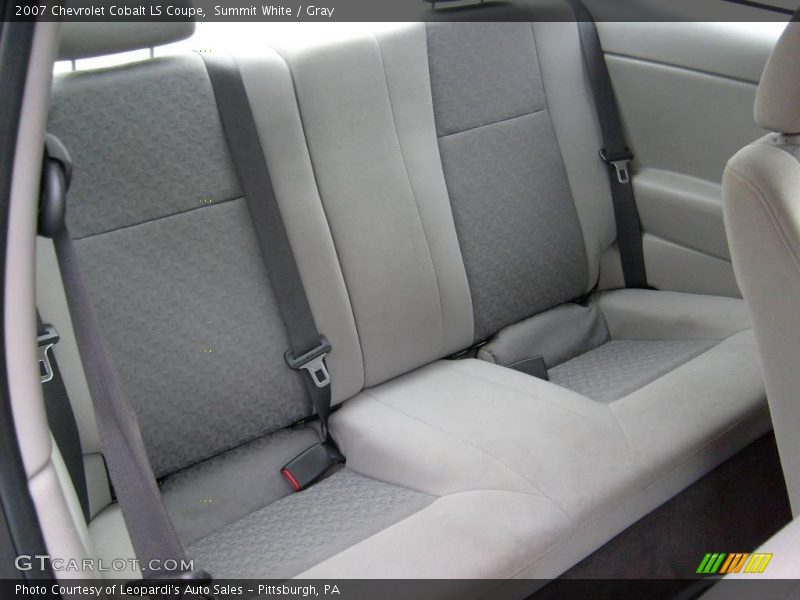 Summit White / Gray 2007 Chevrolet Cobalt LS Coupe
