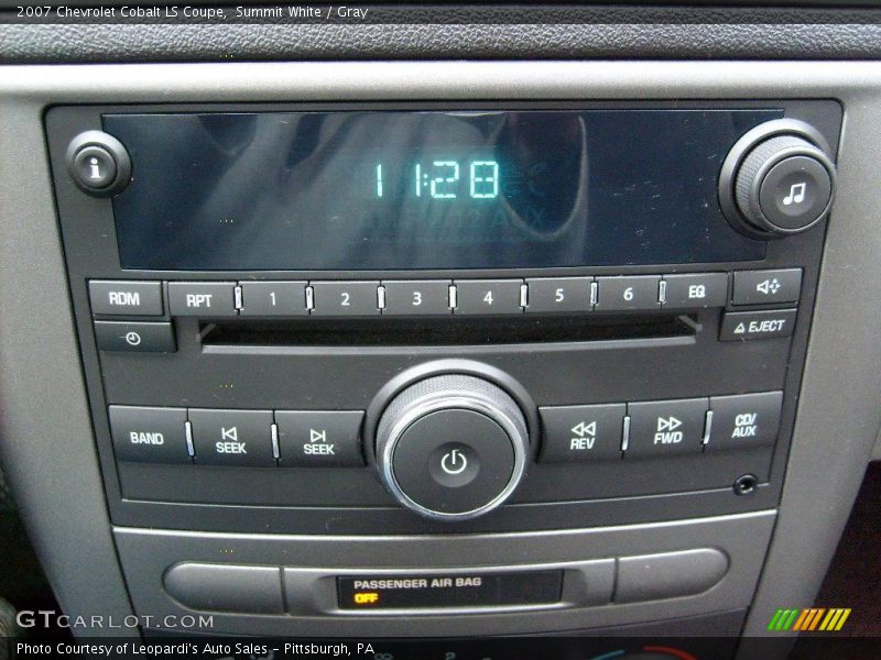 Summit White / Gray 2007 Chevrolet Cobalt LS Coupe