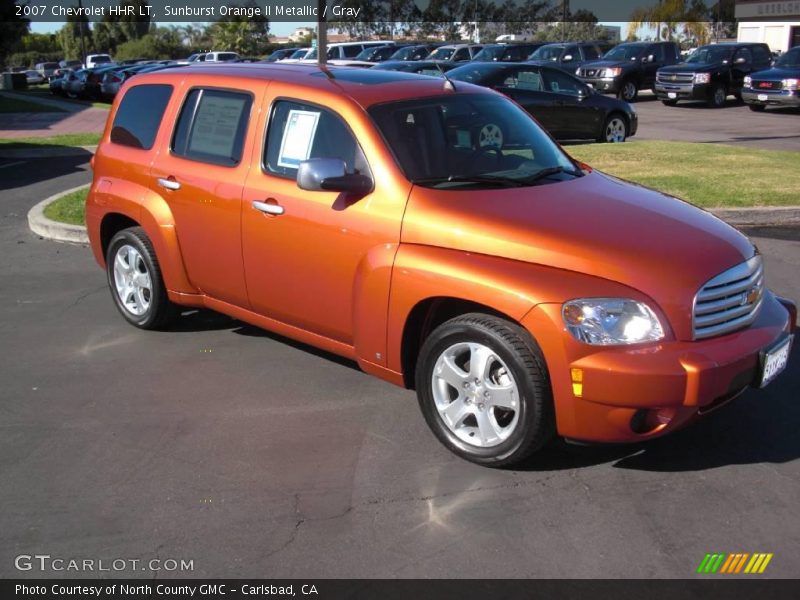 Sunburst Orange II Metallic / Gray 2007 Chevrolet HHR LT