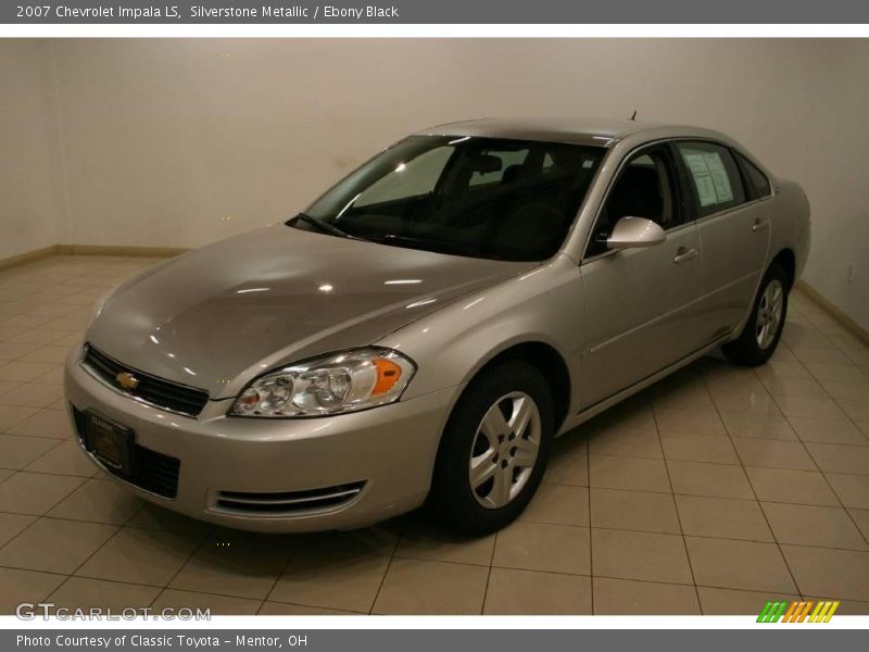 Silverstone Metallic / Ebony Black 2007 Chevrolet Impala LS