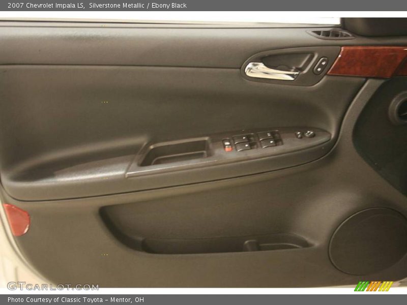 Silverstone Metallic / Ebony Black 2007 Chevrolet Impala LS