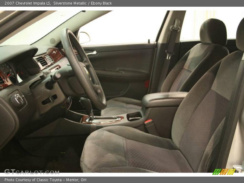 Silverstone Metallic / Ebony Black 2007 Chevrolet Impala LS