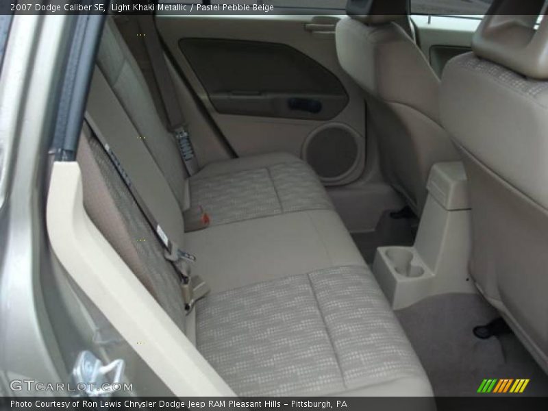 Light Khaki Metallic / Pastel Pebble Beige 2007 Dodge Caliber SE